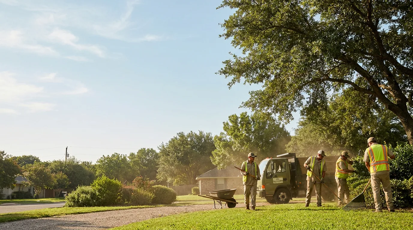Landscaping in Coahoma, TX near me
